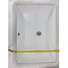 American Imaginations 18" W 13" D CUPC Certified Rectangle Undermount Sink In White Color AI-31765